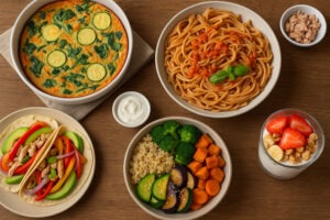 Recetas fáciles y saludables para toda la familia