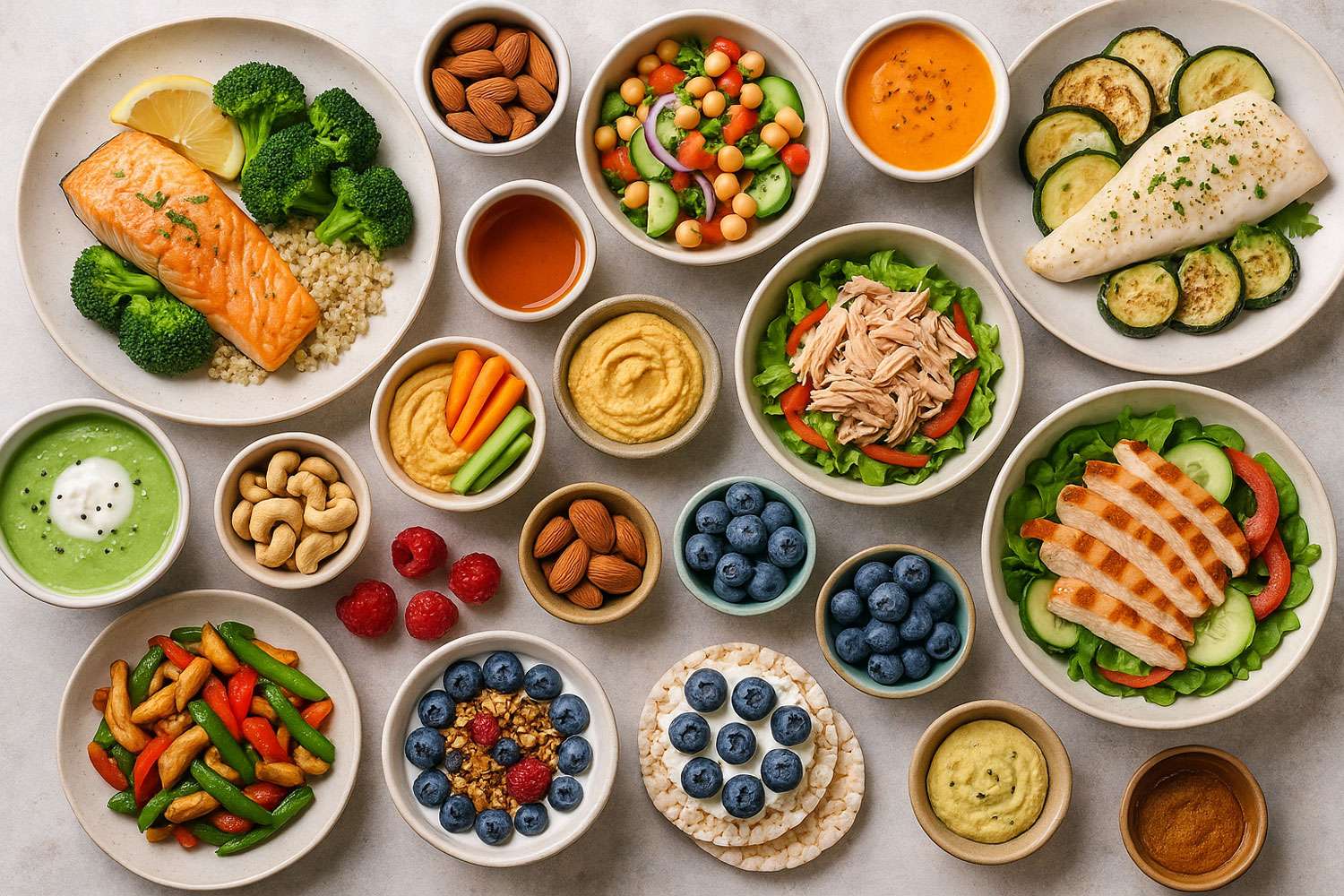 Plan de comidas para perder peso en 7 días